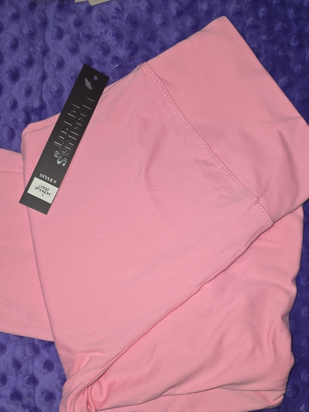 Leggings Depot Pink High-Rise Stretch Leggings